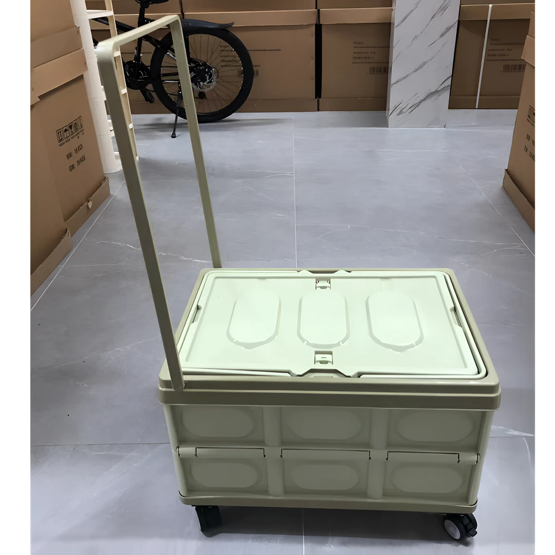 大倩小拉车购物车家用露营小车收纳车2