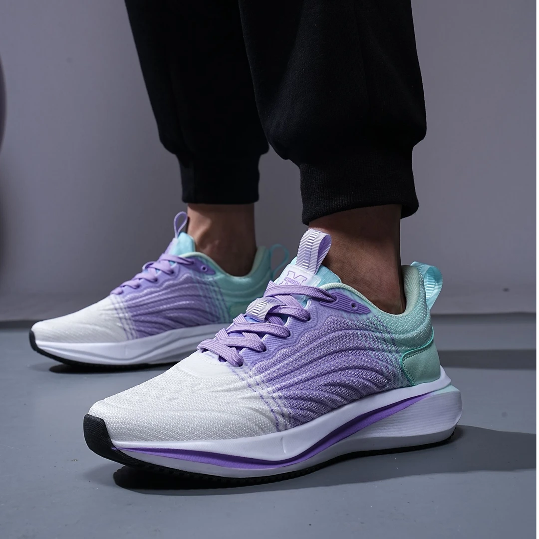 KYMOOU青少年运动鞋入门级竞速跑鞋中考体测碳板鞋3公里跑步鞋