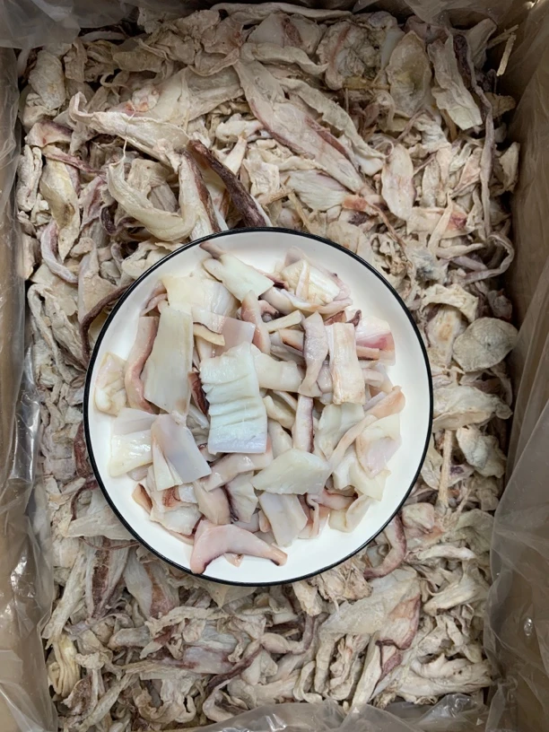 汕尾本地精选鱿鱼肉切块包邮
