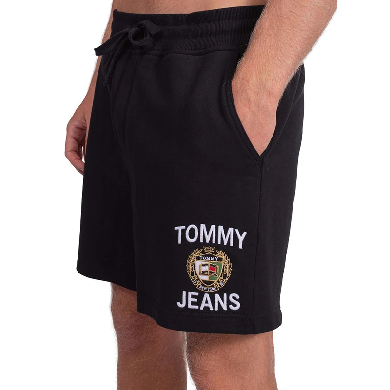 TOMMY HILFIGER/汤米·希尔费格夏季黑色男士宽松透气短裤11521