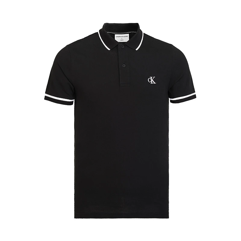Calvin Klein/卡尔文·克雷恩ck男装新款男士短袖t恤polo衫11971