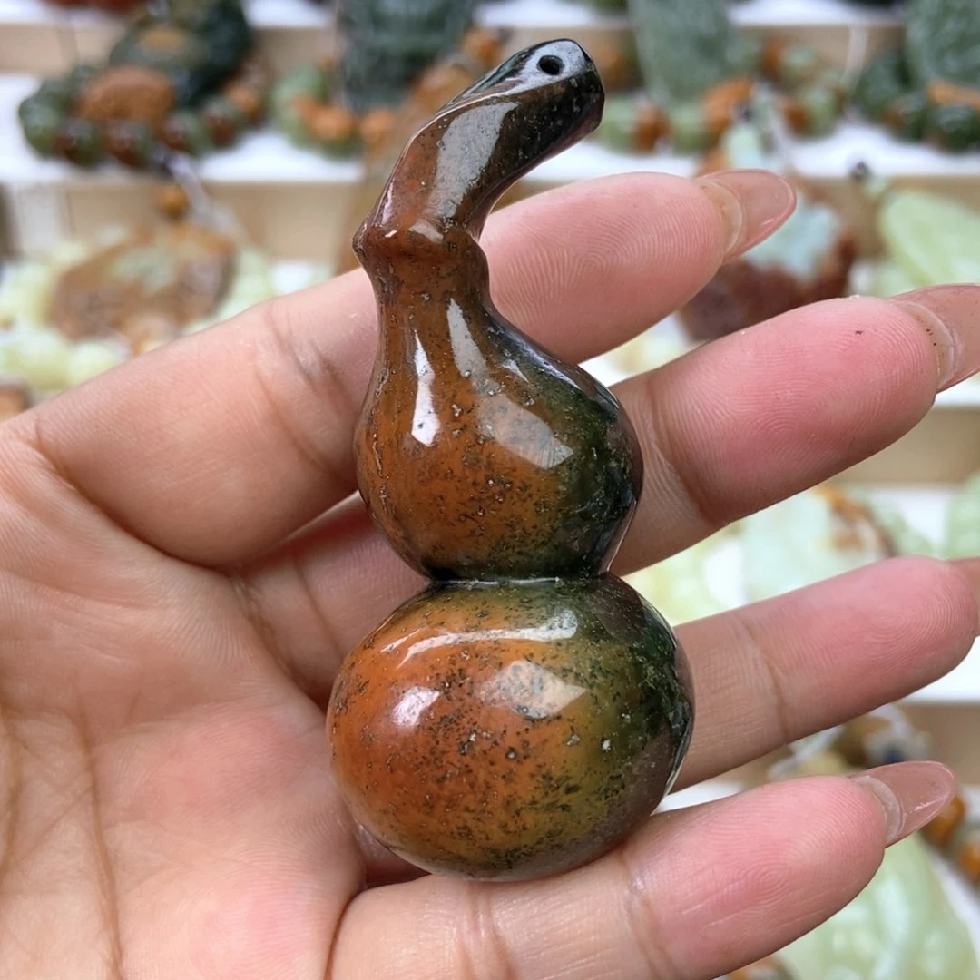 岫岩河磨玉(透闪石质玉)把件未镶嵌