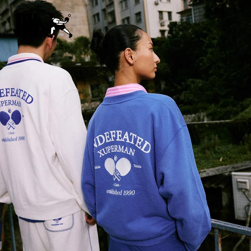 Xuperman联名UND秋冬男女同款卫衣