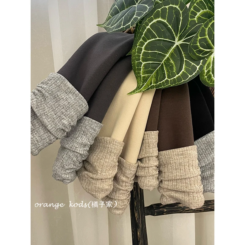 女童加厚打底裤2024冬季新款HS35176