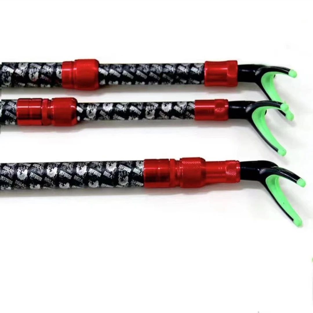 2024新款碳素支杆器 架竞技黑空野钓钓箱钓椅实用伸缩炮台支架