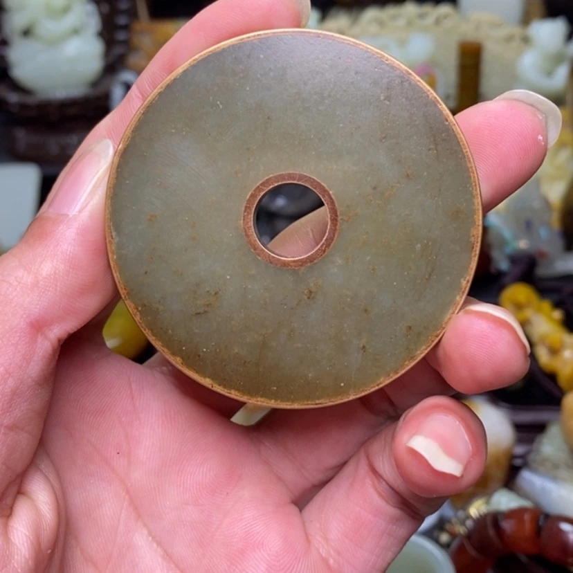 【闪购商品】和田玉挂件未镶嵌雨*