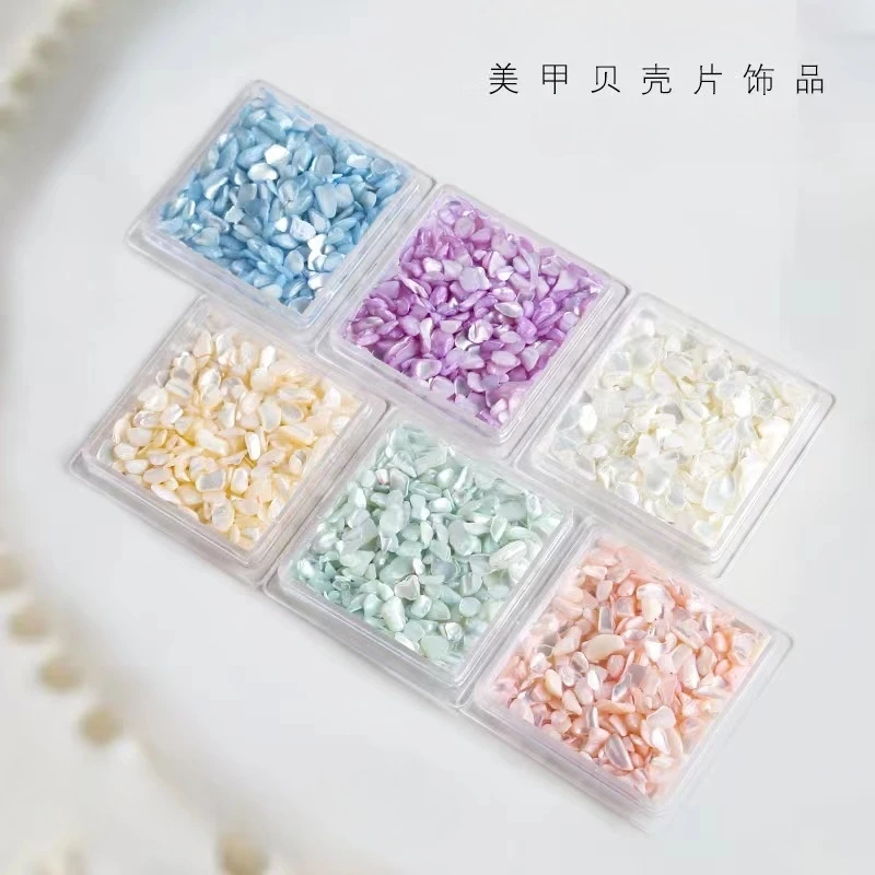 【进口玉面贝壳系列】网红爆款手工超薄迷你日系贝壳片流行玉面贝壳
