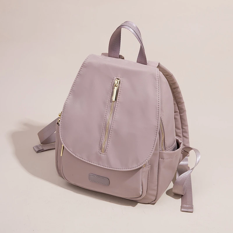 米琦袋鼠品牌牛津布双肩包2025新款韩版时尚日系风布旅游背包书包