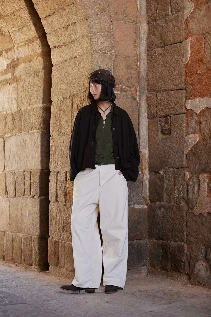 西子分享Z24SS3025-1 左岸迷香  休闲百搭 【裤子】