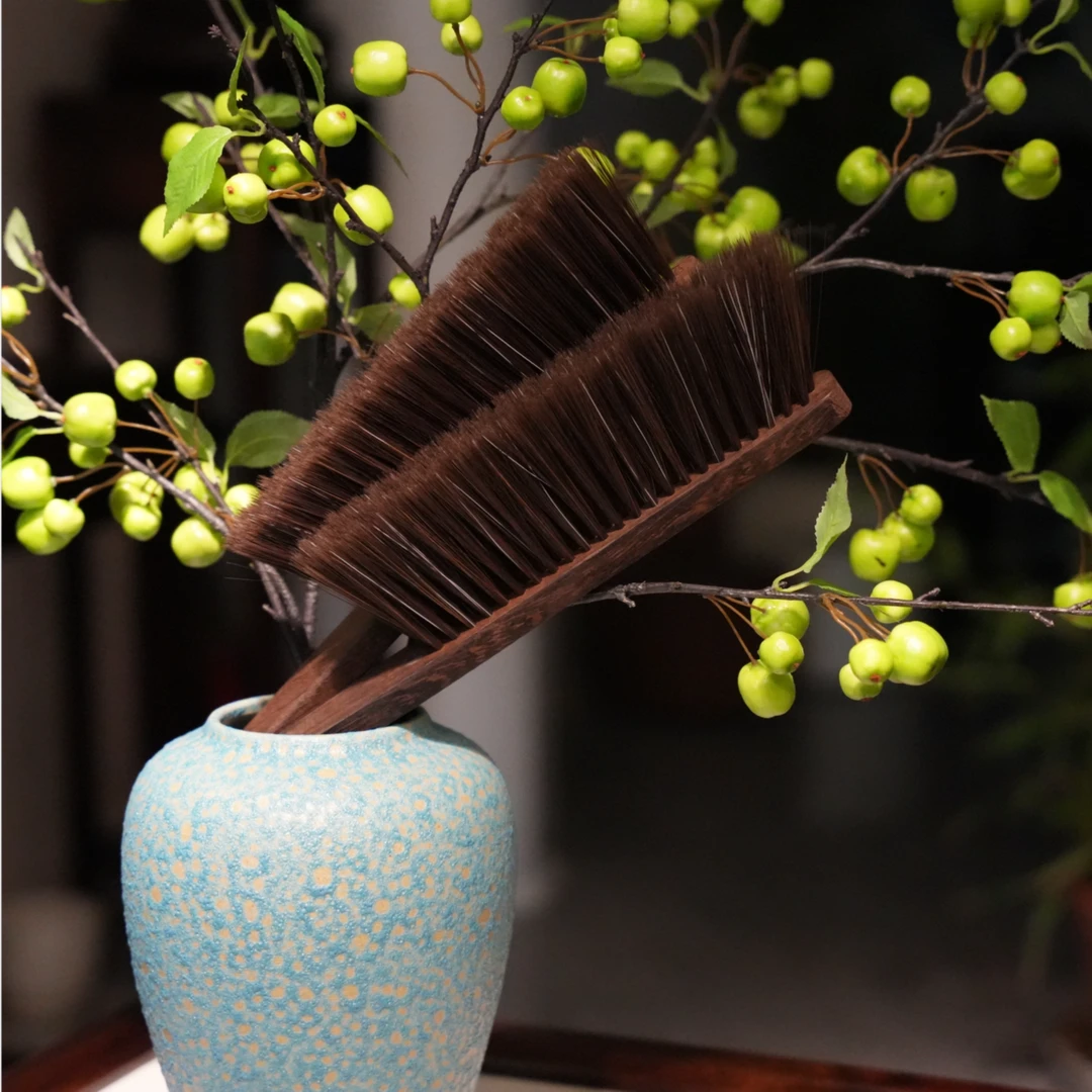 鸡翅木床刷实木床刷防尘软毛床上清洁地毯毛刷笤帚床扫灰尘扫床刷