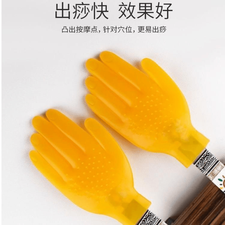 硅胶拍痧板经络拍打棒按摩捶手掌拍打神器扣痧按摩拍打器疏通耐用