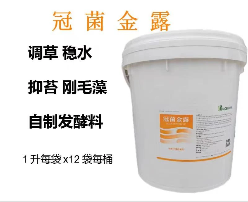 水剂复合菌种稳水调草活力抑制青苔刚毛藻【12袋/桶】