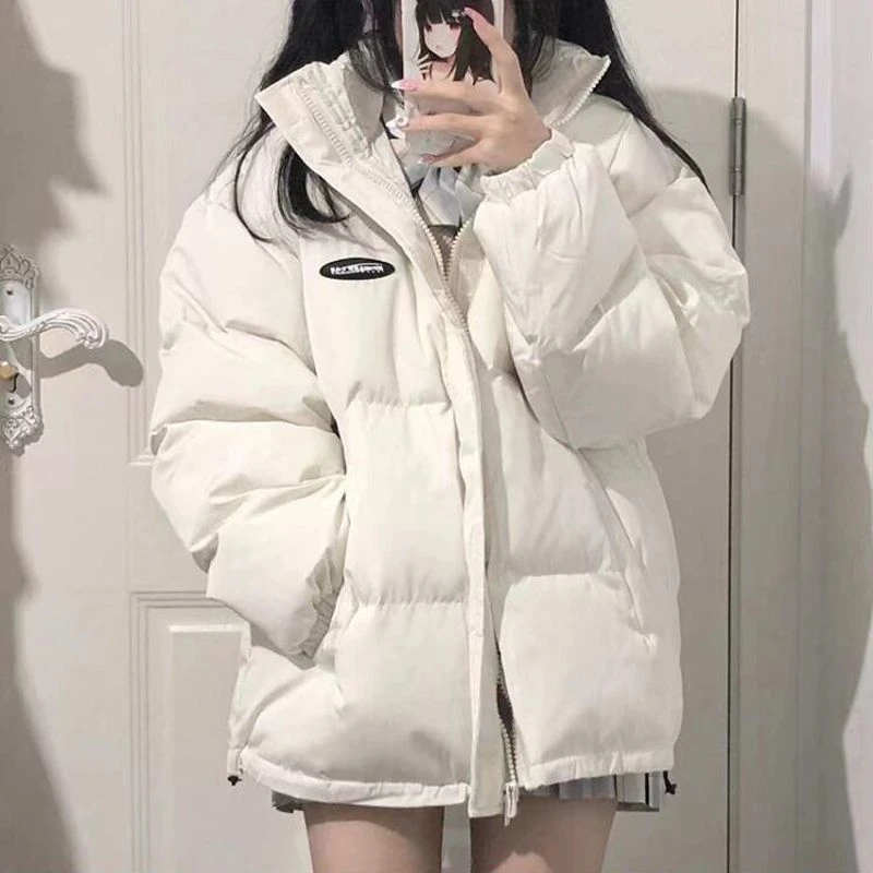 波司澄波司豋oversize面包服短款羽绒衣保暖羽绒女2023年新款秋冬