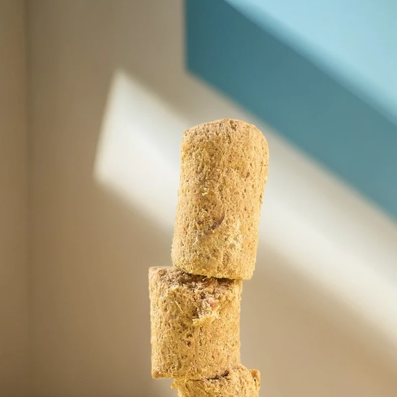 鉴悦冻干生骨肉猫零食鸡肉粒鸡胸肉营养增肥发腮猫咪狗狗混合桶装