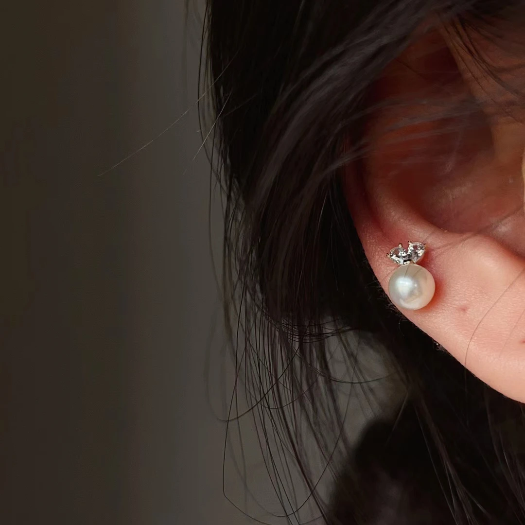 合金耳饰 不点推荐K家耳钉 单只