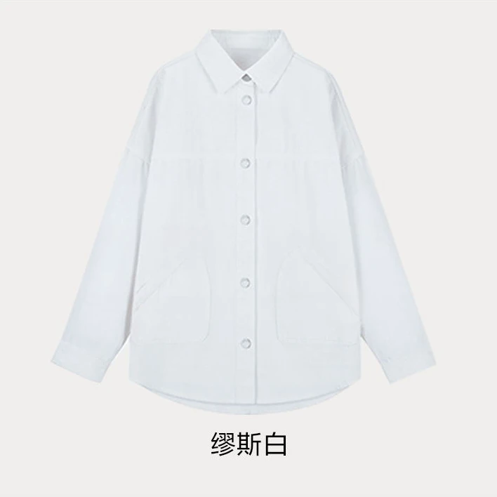 蕉下闻季牛仔衬衫外套外套休闲时尚潮流春季宽松纯色