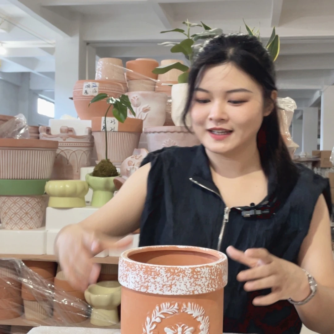 【闪购商品】红陶20CM（含）-50CM（不含）经典擦白蜜蜂桶17-16