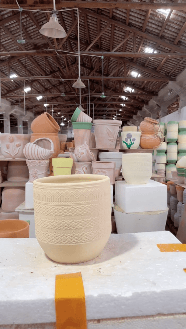 【闪购商品】红陶20CM以下119白陶偏杏小号16-16