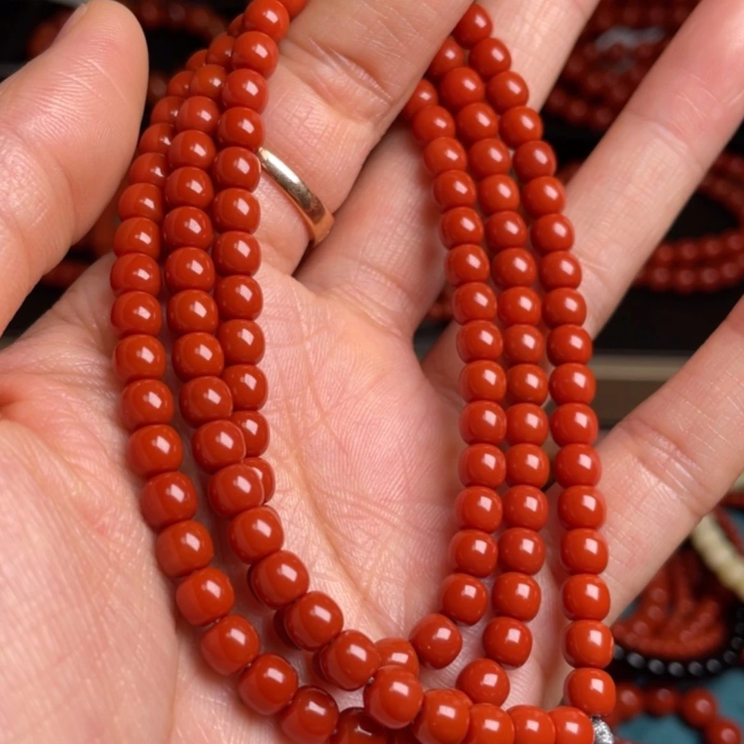 【闪购商品】南红玛瑙手链未镶嵌沐*老型