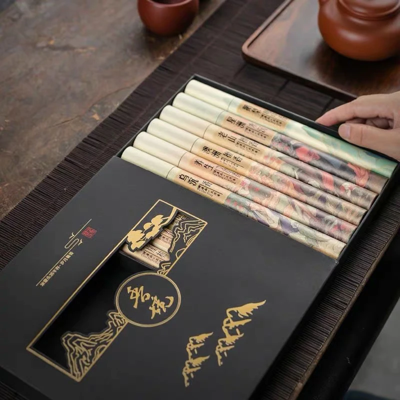 天然多味线香 养生净化安神 十大名香八仙过海高端礼盒香鹅梨檀香