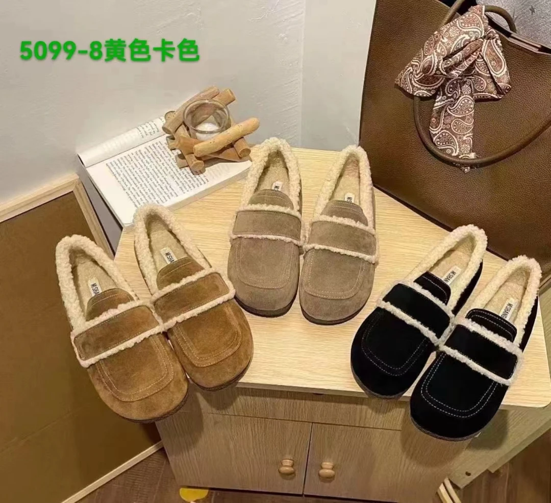 【小嬞专属】5099-8新款软底百搭豆豆鞋女