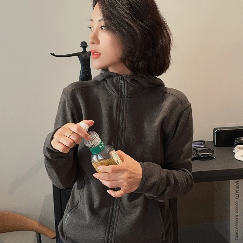 XIYE&W【加厚款带帽卫衣】颗粒感上衣