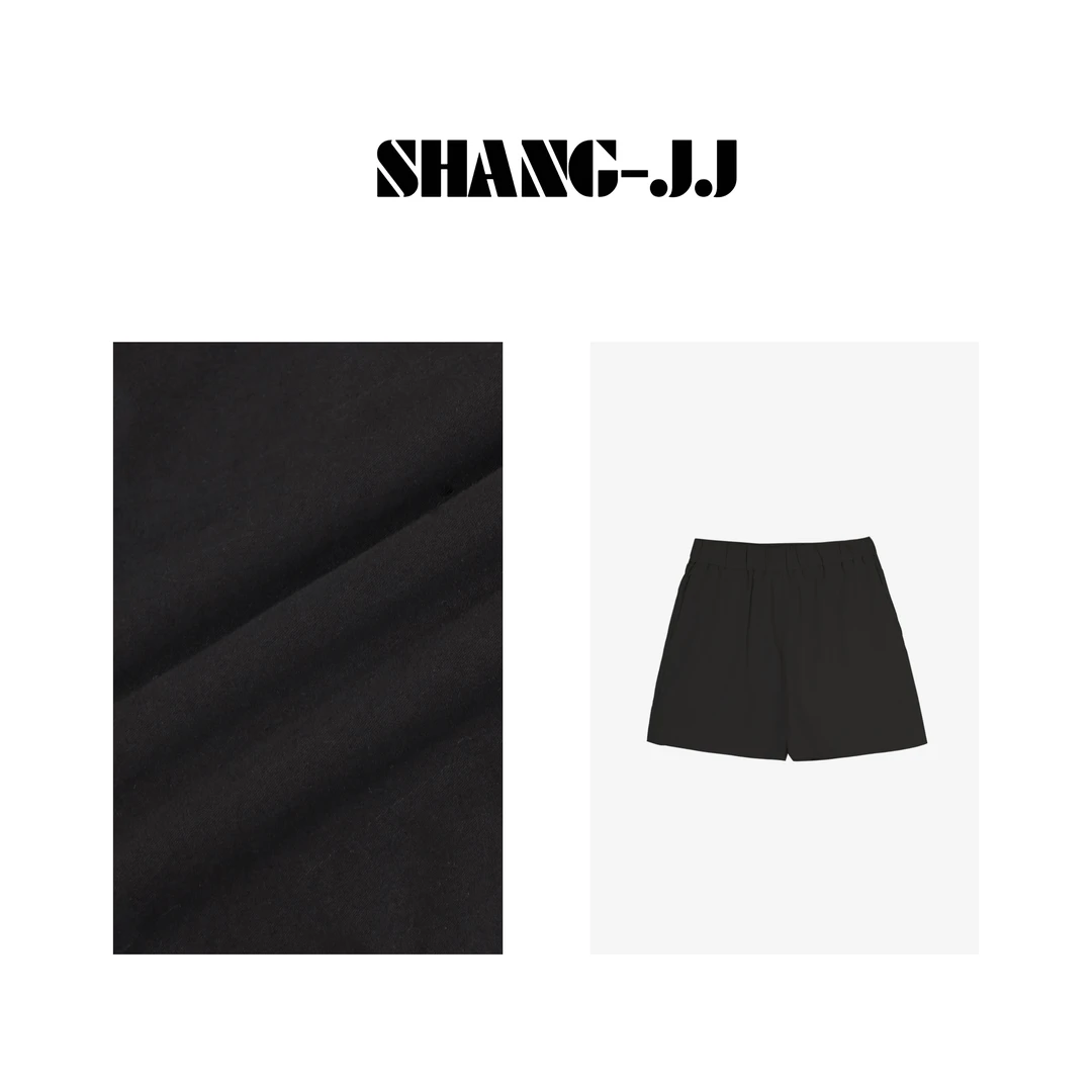 SHANG-JJ【云感短裤】新款时尚百搭高腰显瘦夏薄款季短裤q131416p