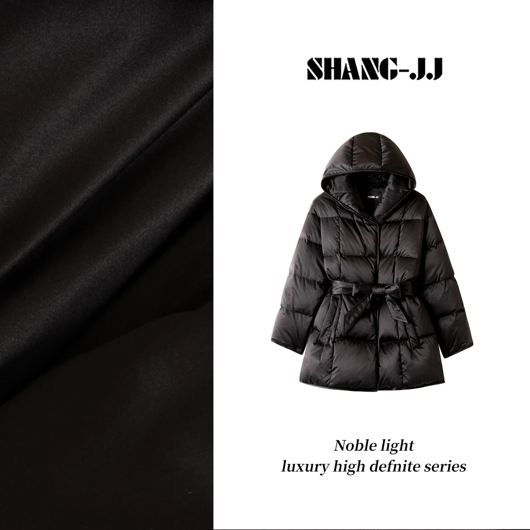 SHANG-JJ【出街女王】百搭蓬松保暖羽绒服q132905p