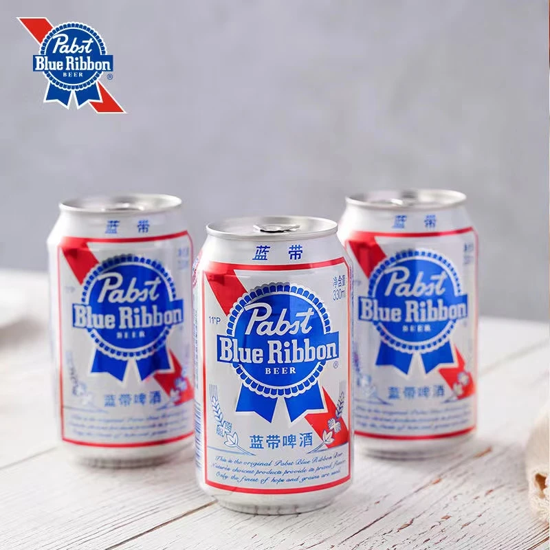 Blue Ribbon/蓝带经典普罐11度啤酒330ml*6罐