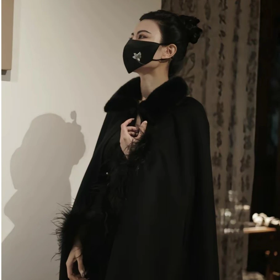 魏元高定/英伦风 男女同款斗篷