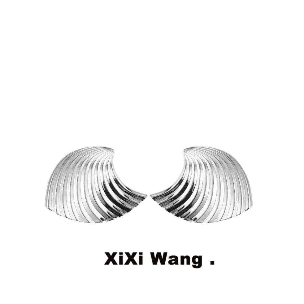铜合金耳饰 “贝塔”小众买手时尚气质设计感百搭个性耳环