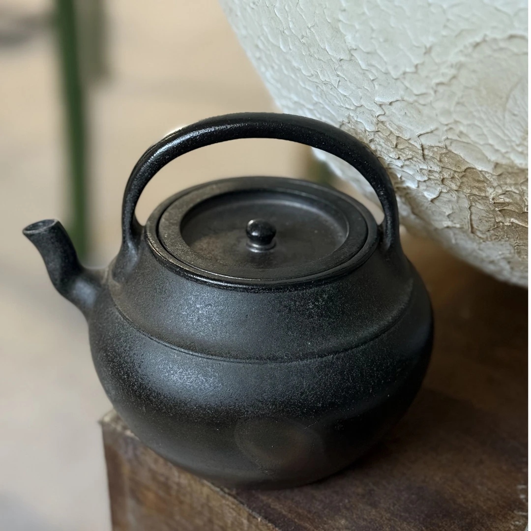 树见造物丨《烧水壶》柴烧 紫砂 煮水壶