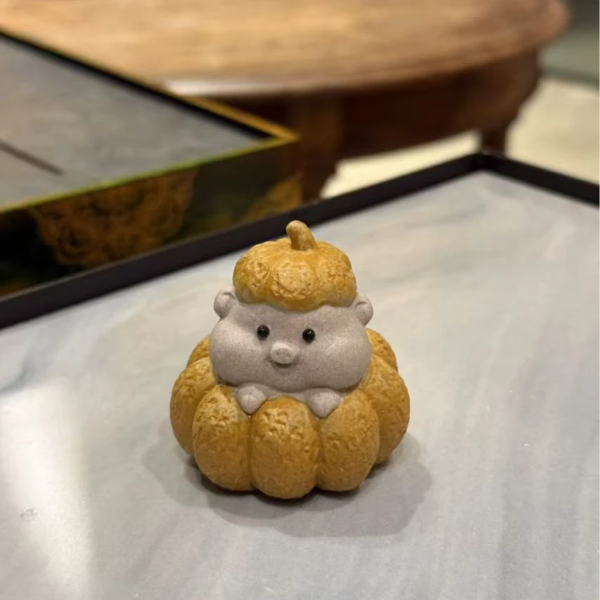 【大树福利】《南瓜猪》茶周边 摆件 可爱 福猪 精致 立体