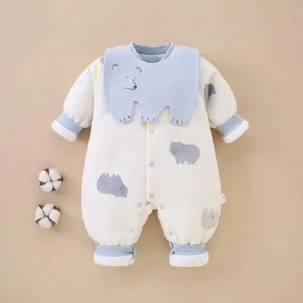 多用链接 ，2024婴儿夹棉连体哈衣，幼儿新款秋冬连体保暖爬服冬季