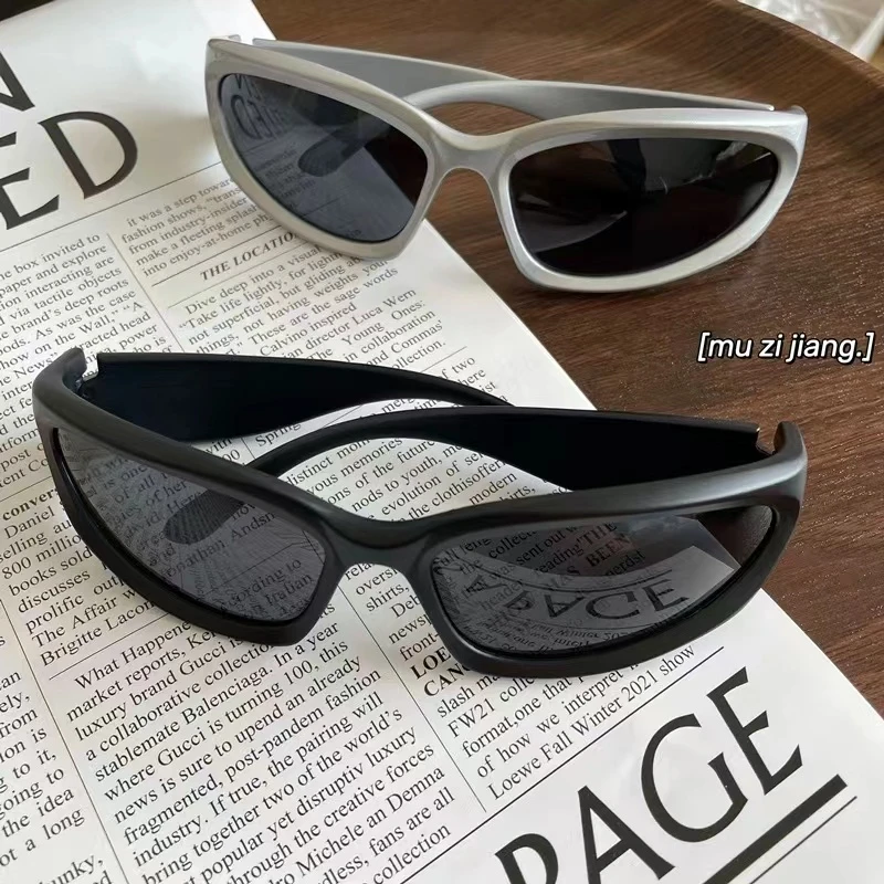 三【乐乐家】工业风飞行员朋克墨镜网红同款街拍潮流太阳镜