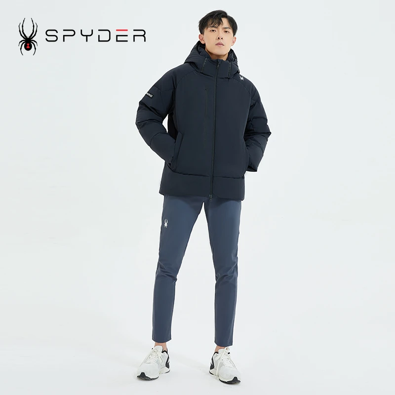 SPYDER 蜘蛛雪服雪季新品男子TRAINING时尚保暖羽绒外套 21CF217M