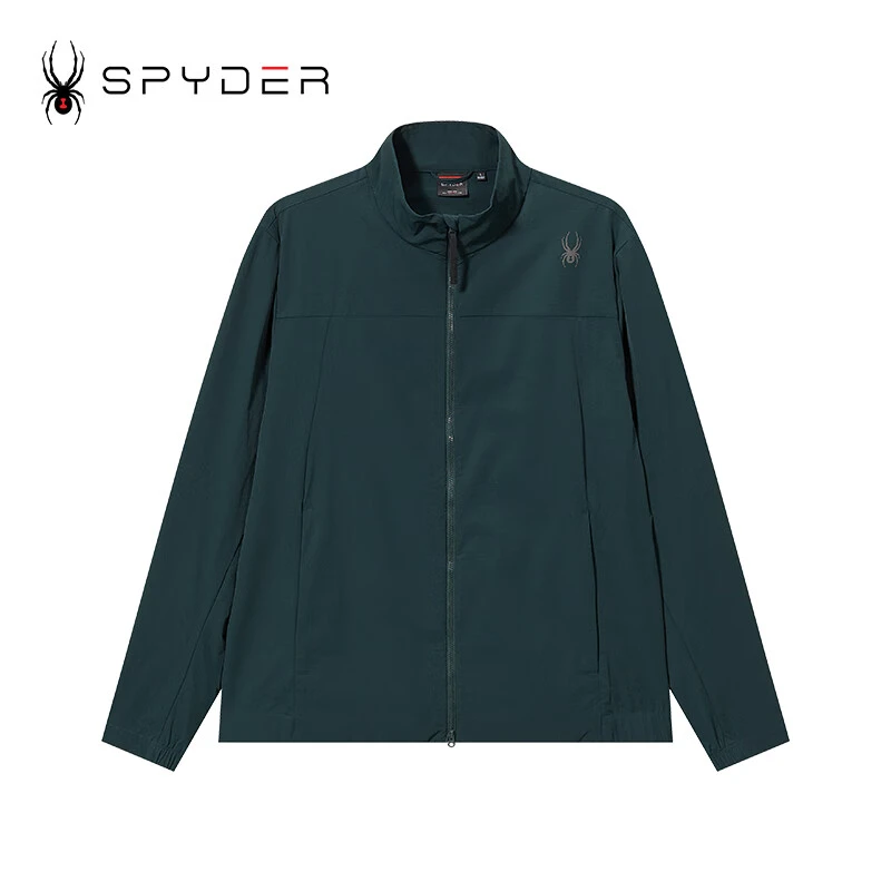 SPYDER新品男SKI LIFE春季户外休闲运动夹克透气拉链外套24MS143M