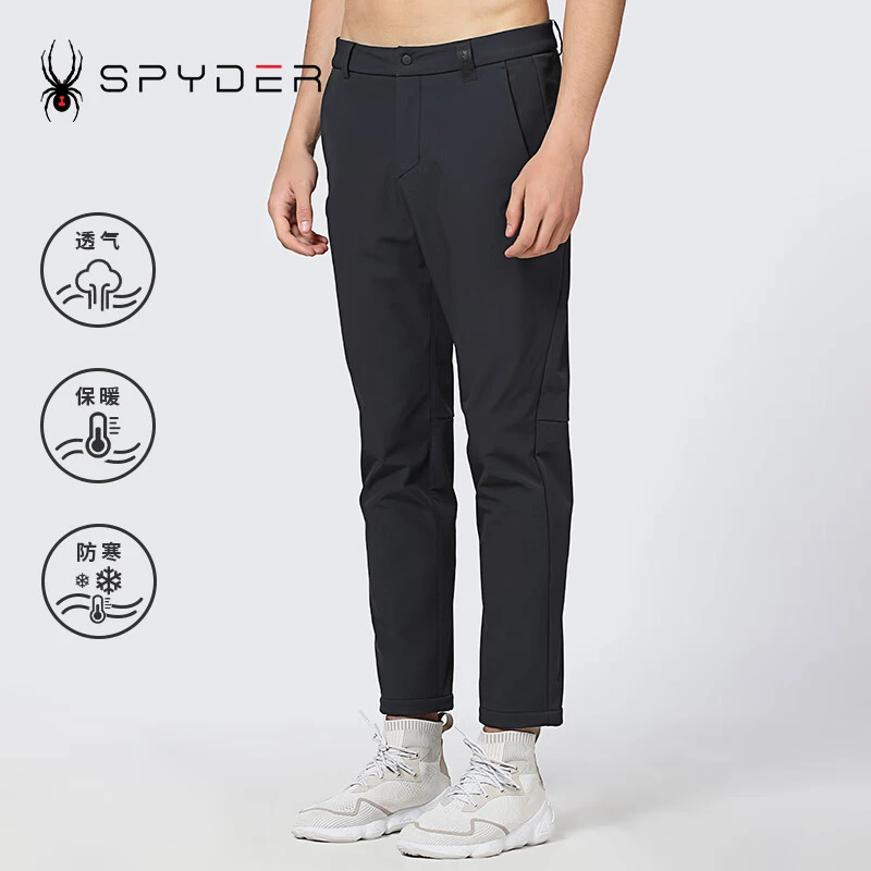 SPYDER 蜘蛛雪服秋男子SKILIFE系列运动裤男舒适弹力长裤21CF527M