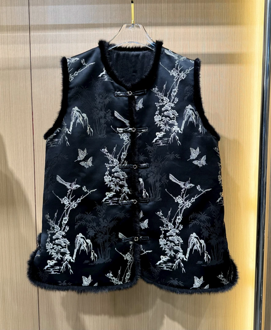 【深圳霞姐】早秋上新大码女装国风马甲