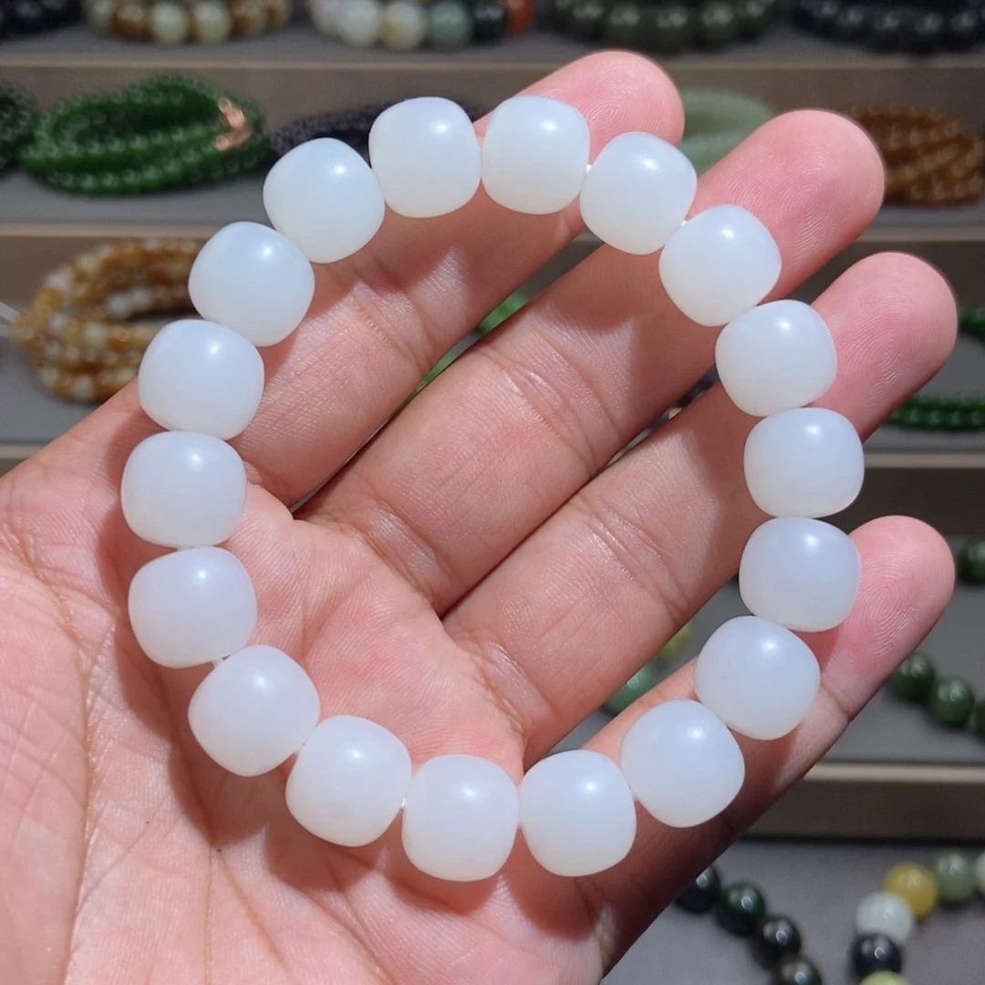 和田玉手链未镶嵌