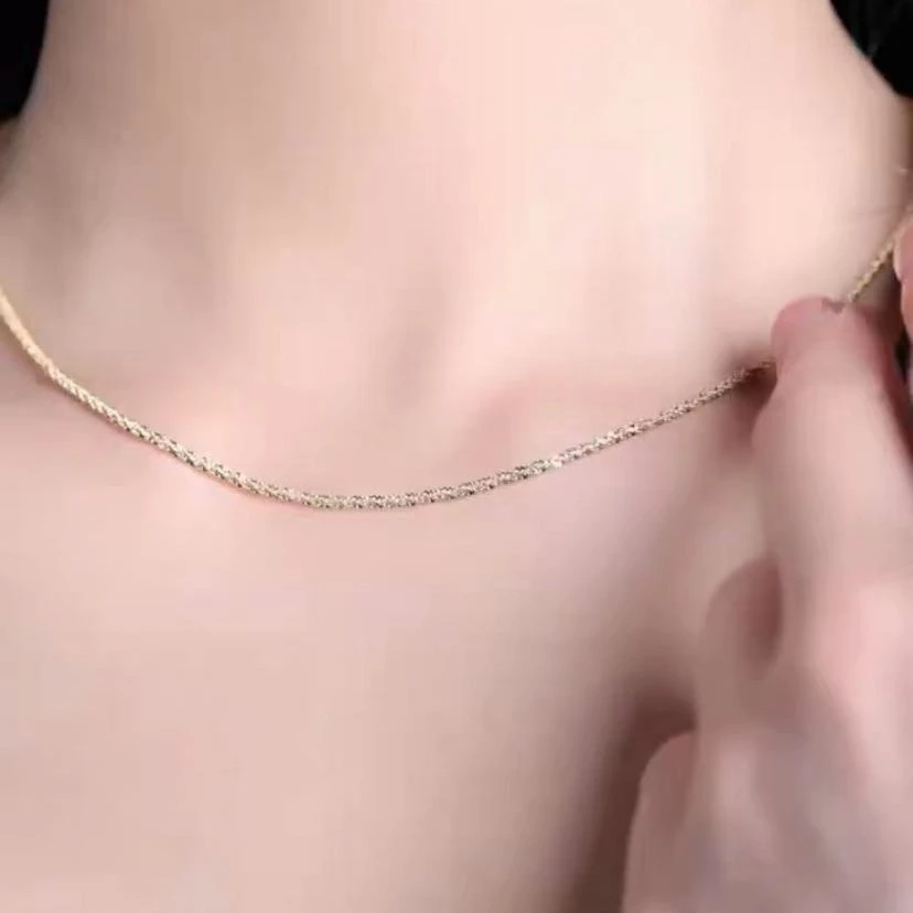 EH199波光粼粼40公分项链（S925）