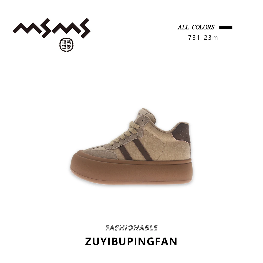 【玛莎玛索】731-23m女鞋时尚百搭潮流复古小众潮流秋冬季新款