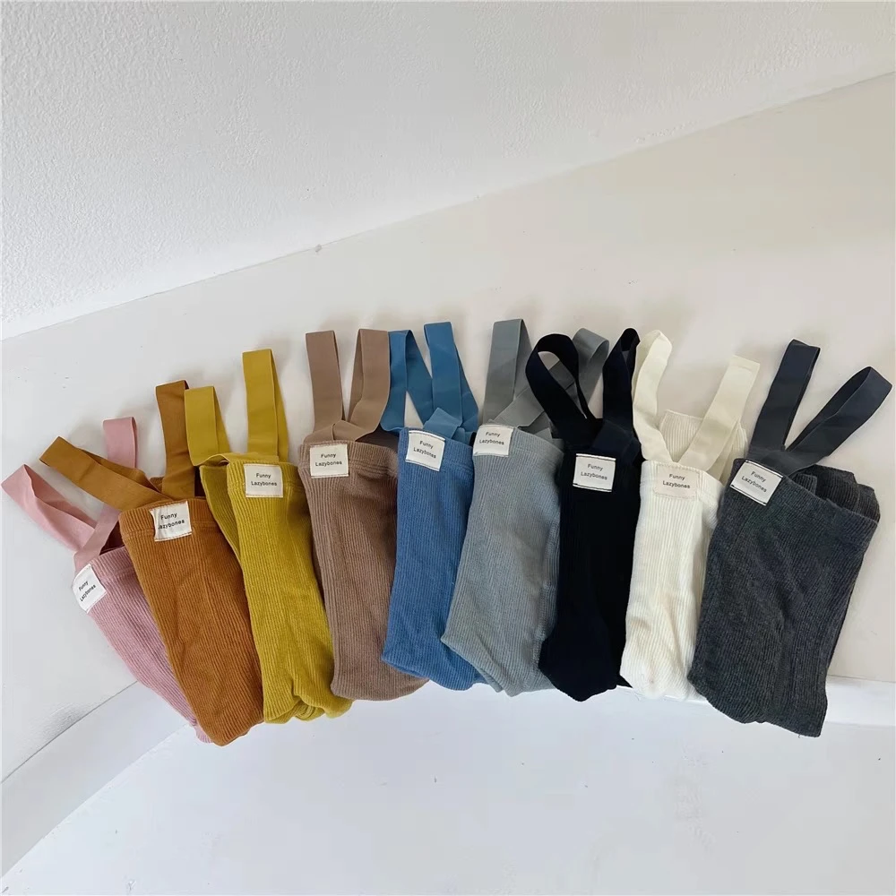 ·人手必备举重裤·ins打底裤九分背带裤宝宝时尚高腰护肚打底裤