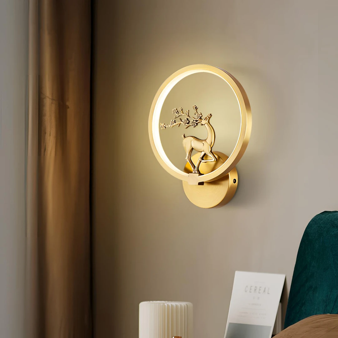 新中式国风客厅壁灯家用墙灯玄关个性书房走廊灯卧室床头墙壁灯