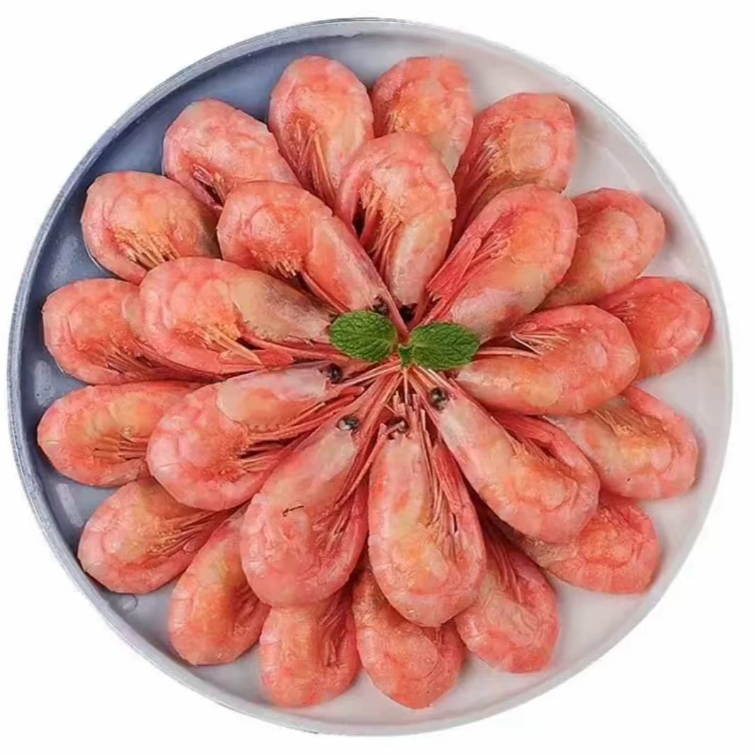 【路哥专属】北极甜虾净重3斤/盒虾肉饱满且紧实有弹性