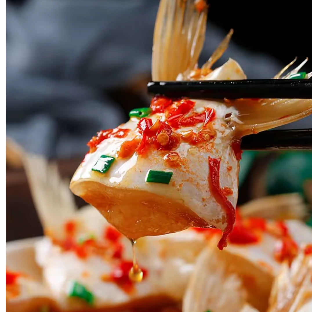 鲈鱼翅肉质细嫩 入口即化做法多样L