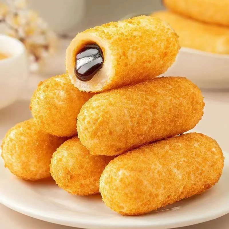 爆浆糍粑300g袋火锅店同款半成品小吃流心糯米糍冷冻夹心软糯