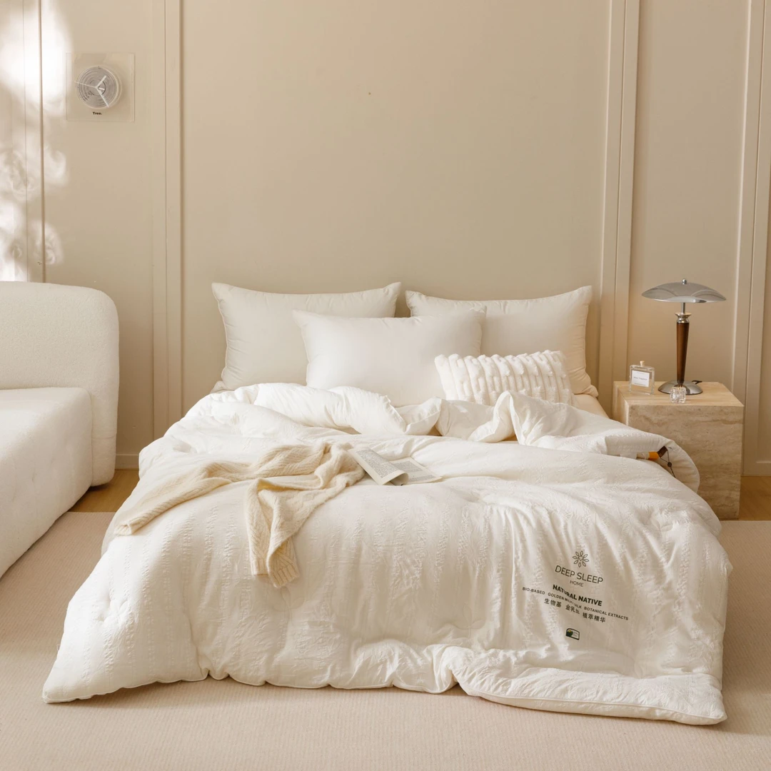 森岚SEONRAN2024秋冬新款生物基金乳丝被