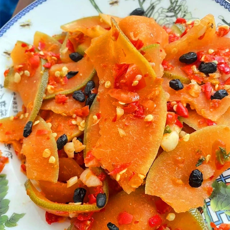 余干特产家乡味道柚子皮萝卜干香辣柚子皮下饭神器