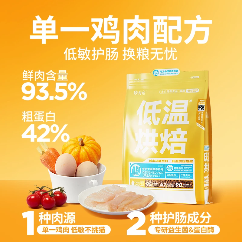 有鱼年货节套组冻干猫条餐盒猫粮